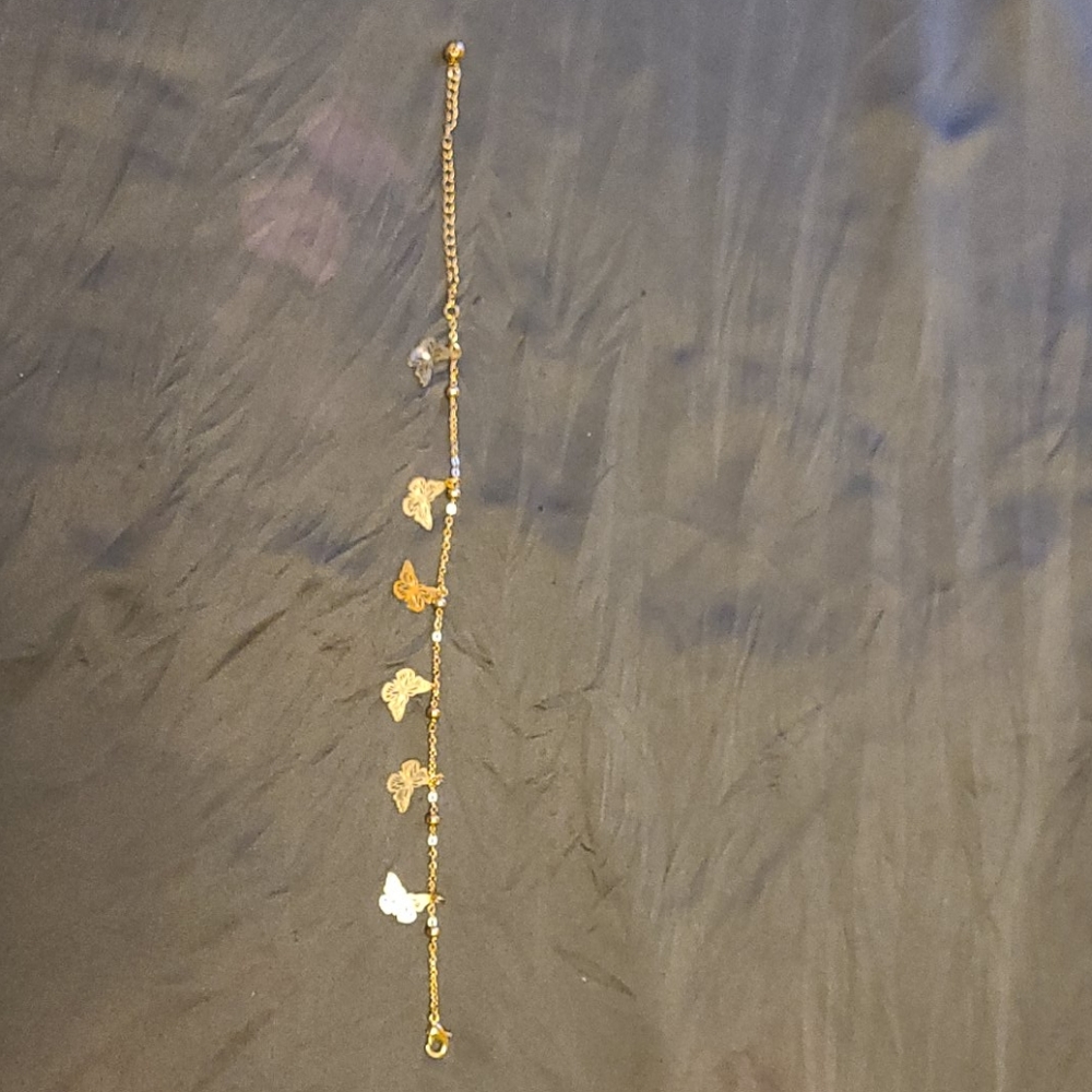 Butterfly anklets